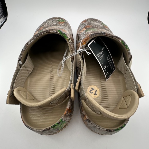 Nike Calm Mule Slide Clog Mens Size 12 Realtree Camo Khaki Tan IB4359-200 NWT main image 10